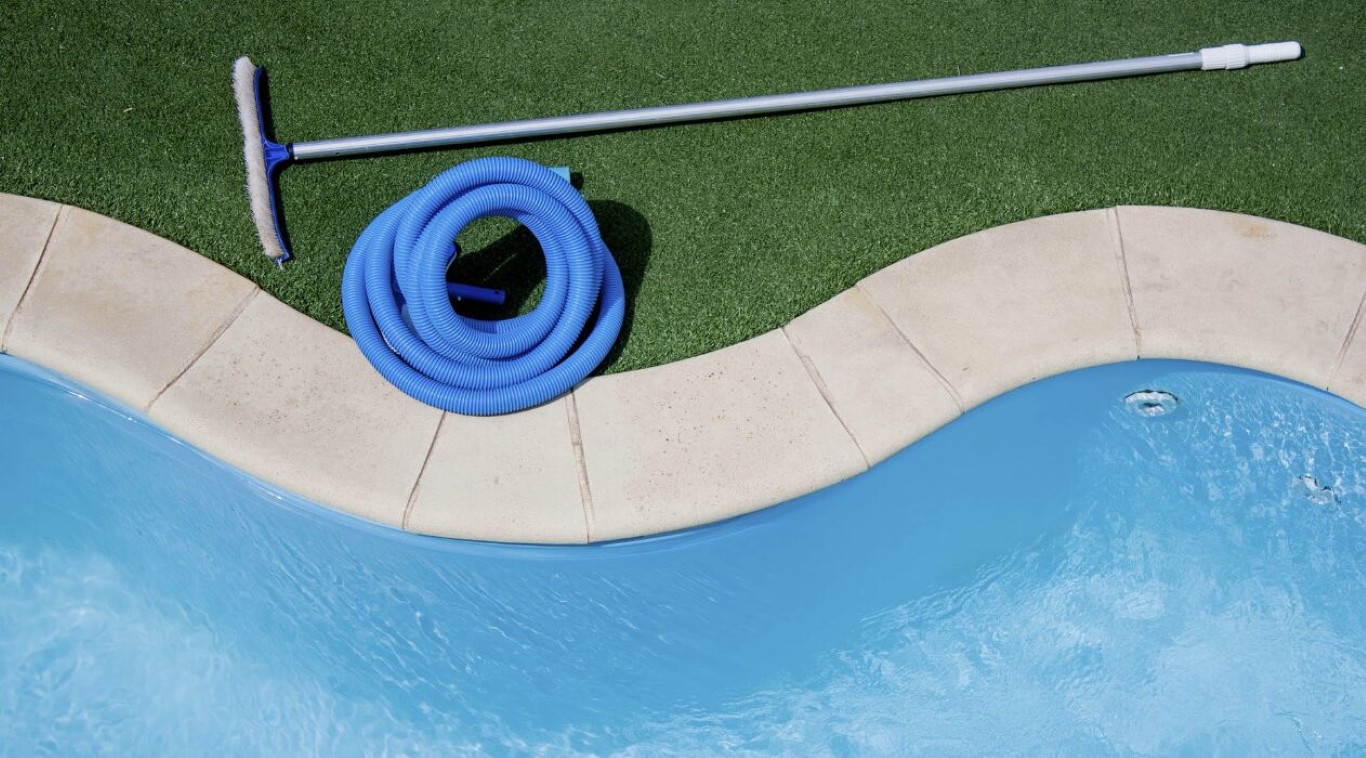 Pool cleaning equipment and tools for weekly maintenance in The Hammocks, FL